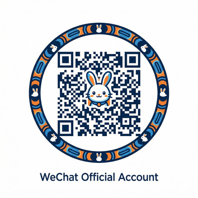 困困兔公众号二维码